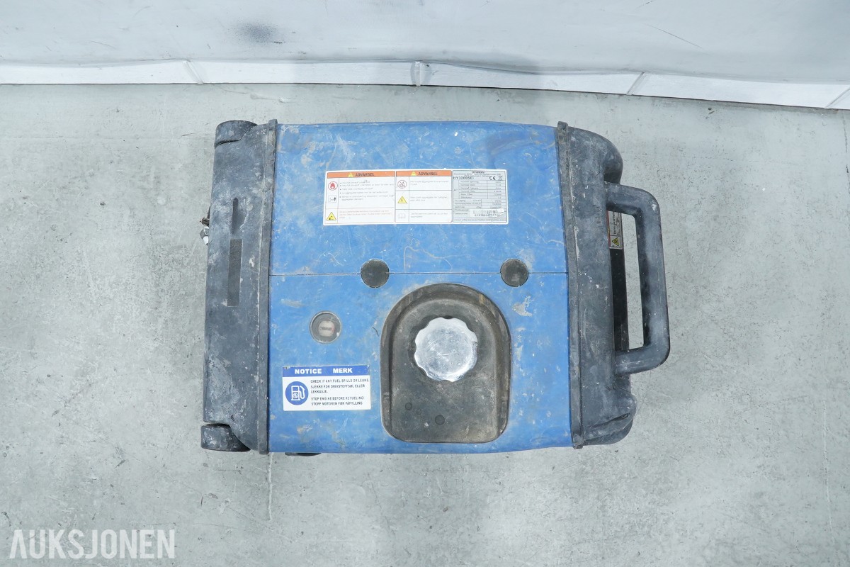 Hyundai inverteraggregat og bensindrevne vannpumper fra Gebe og Cocraft