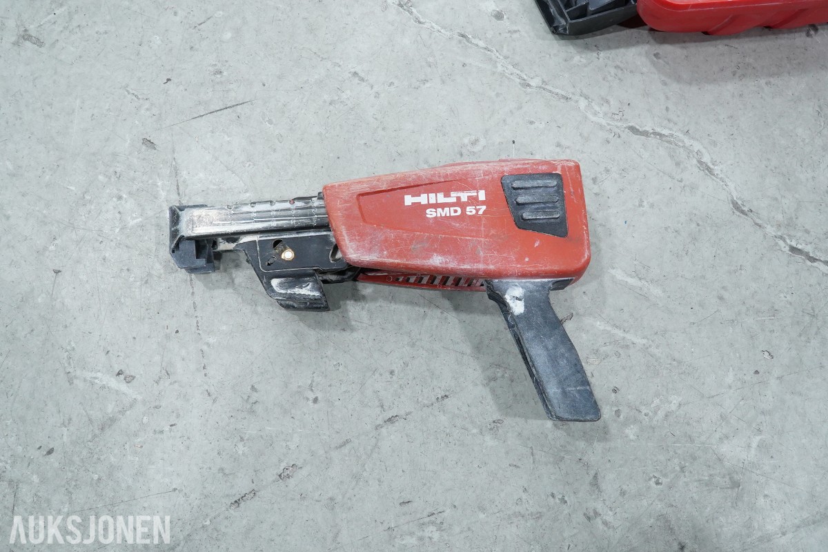 Parti Hilti verktøy med DX 76, SB 4-22, SD 2500