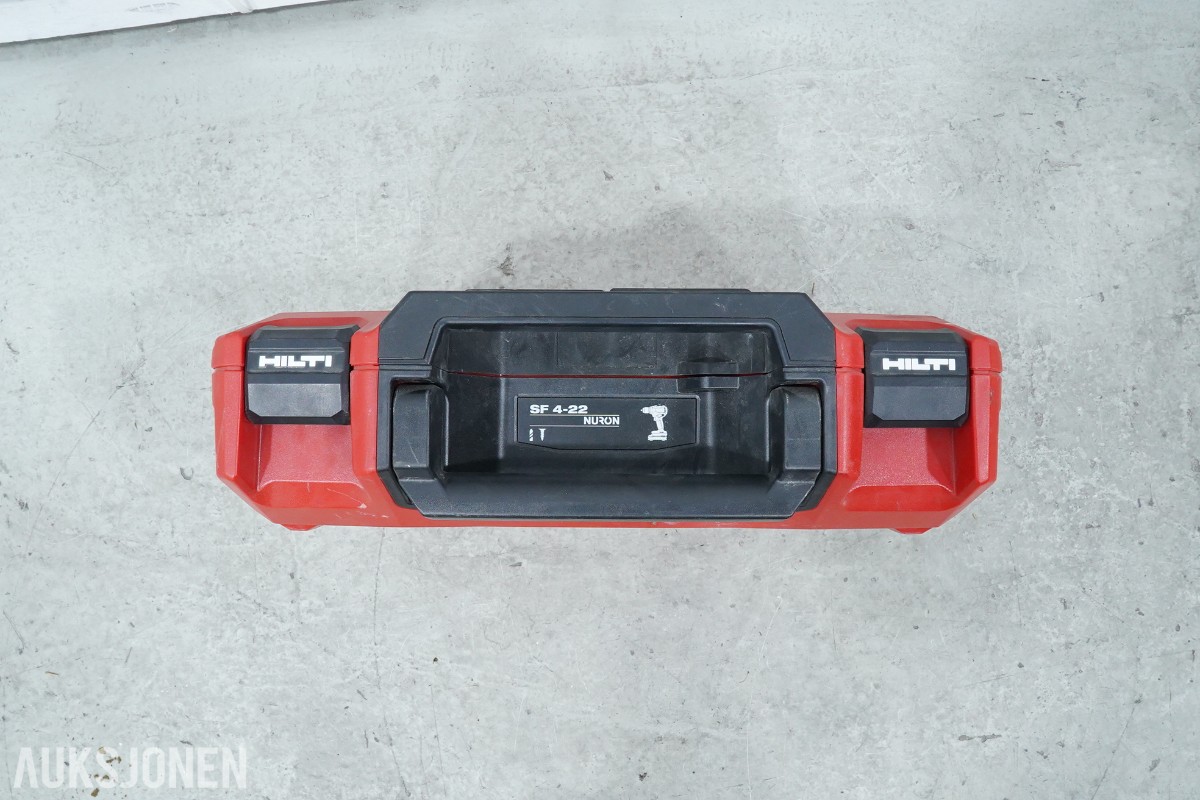 Parti Hilti verktøy med DX 76, SB 4-22, SD 2500