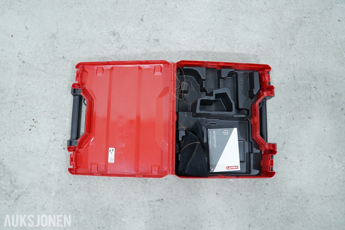 Parti Hilti verktøy med DX 76, SB 4-22, SD 2500
