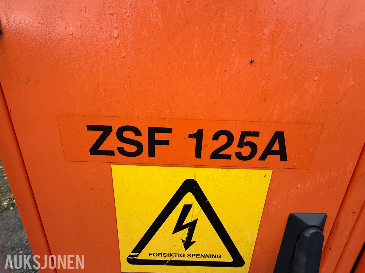 Holte Industri ZSF 125A RH byggestrømskap – 125 A / 230 V