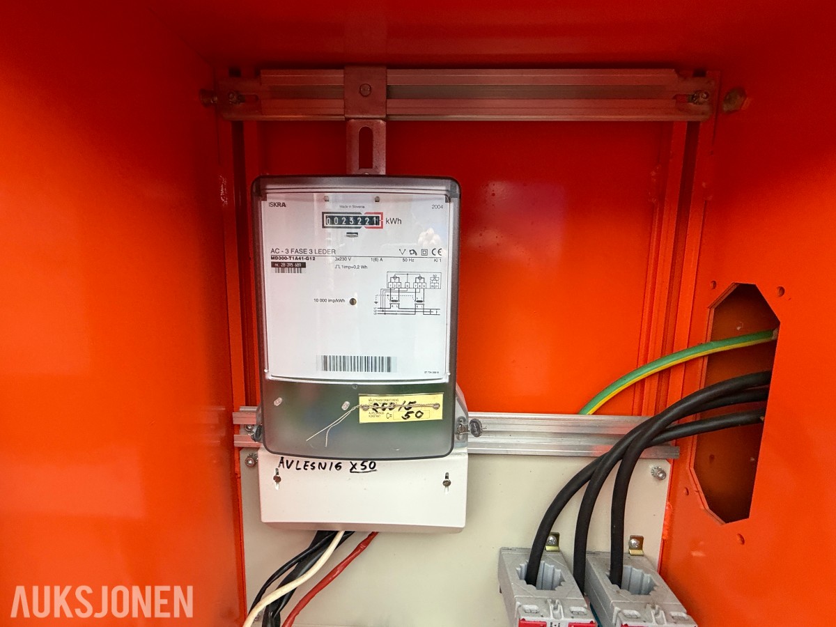 Holte Industri ZSF 125A RH byggestrømskap – 125 A / 230 V
