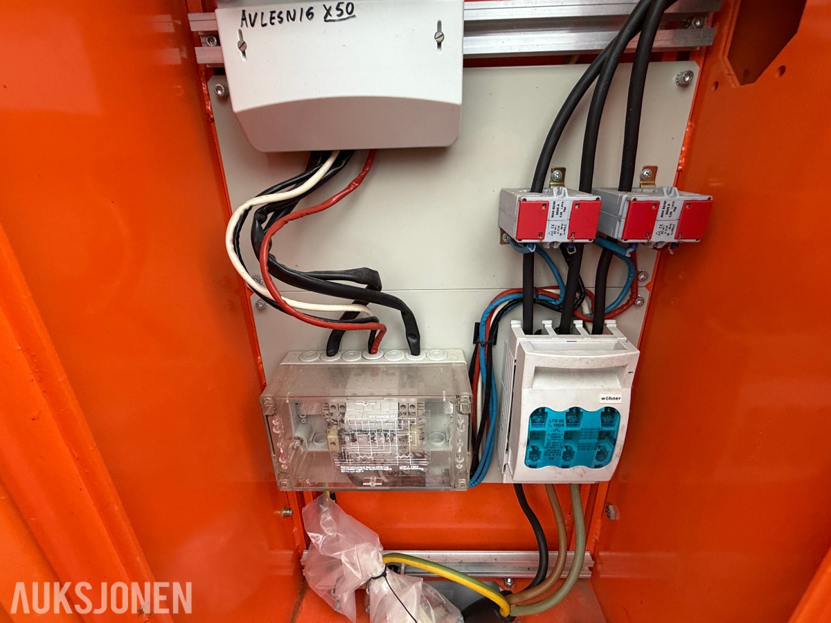 Holte Industri ZSF 125A RH byggestrømskap – 125 A / 230 V