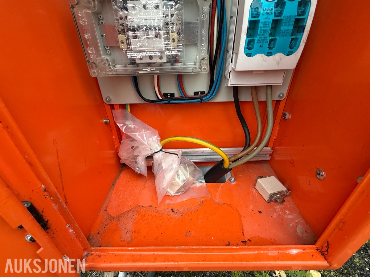 Holte Industri ZSF 125A RH byggestrømskap – 125 A / 230 V
