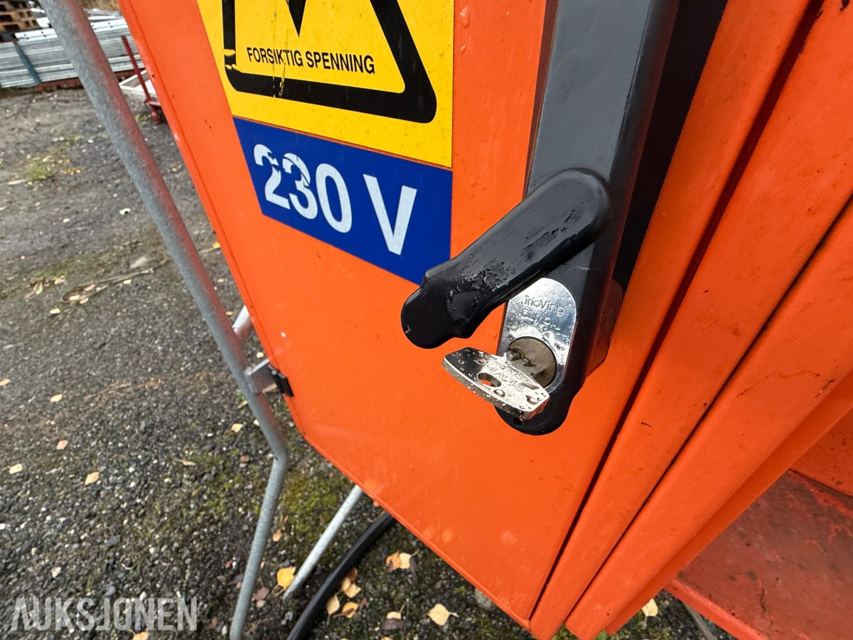 Holte Industri ZSF 125A RH byggestrømskap – 125 A / 230 V
