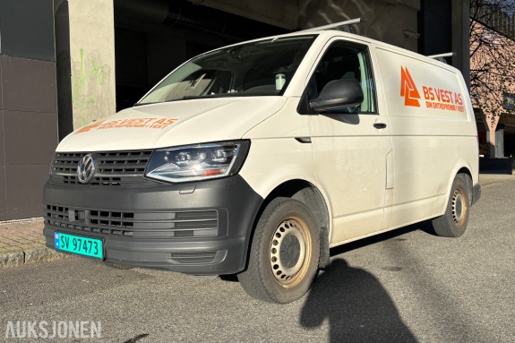 2019 Volkswagen Transporter 2,0 TDI 110hk Kort manuell - hengerfeste