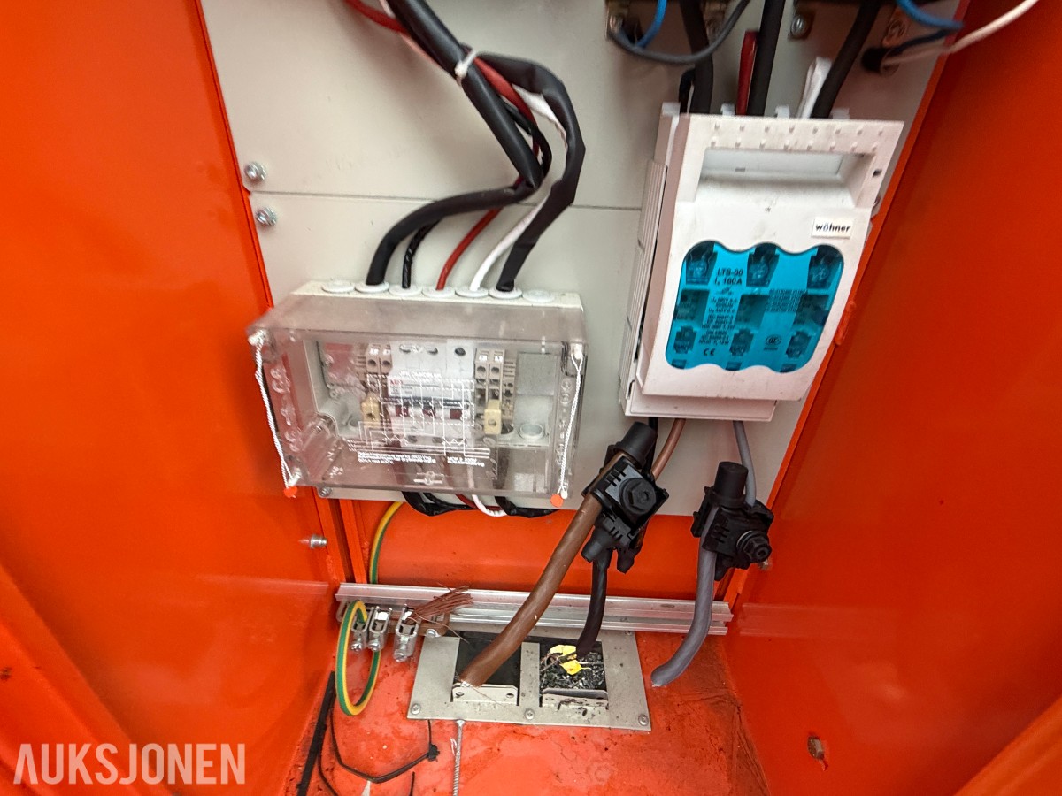 Holte Industri ZSF 125A RH byggestrømskap – 125 A / 230 V