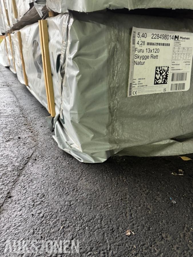 FURU 13x120 Skygge Rett Natur