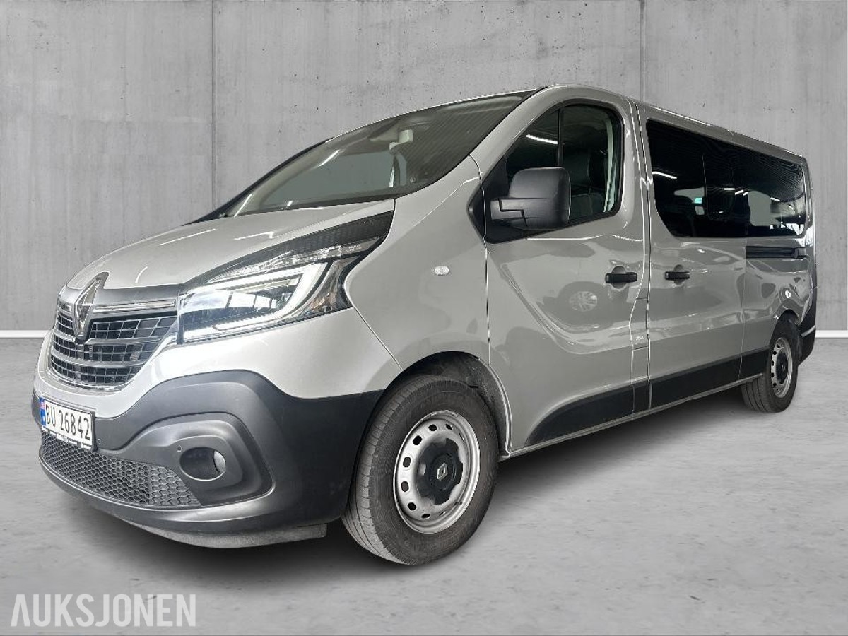 2021 RENAULT TRAFIC 2,0 DCI | 9-SETER HENGERFESTE RYGGEKAMERA CRUISECONTROL