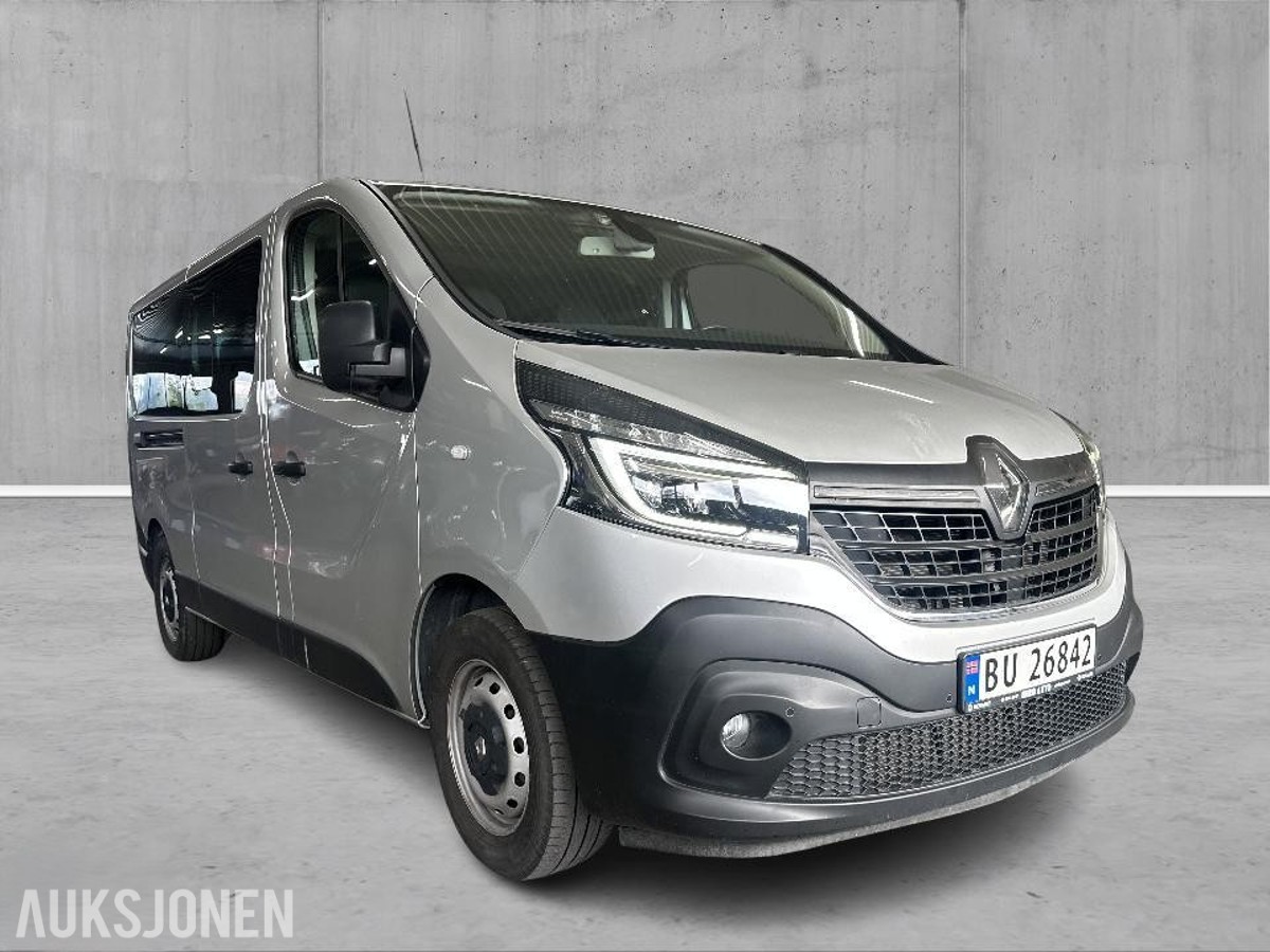 2021 RENAULT TRAFIC 2,0 DCI | 9-SETER HENGERFESTE RYGGEKAMERA CRUISECONTROL