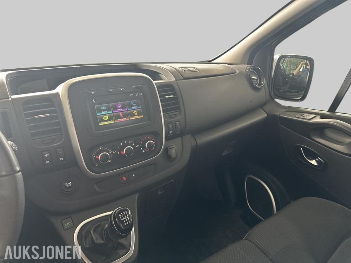 2021 RENAULT TRAFIC 2,0 DCI | 9-SETER HENGERFESTE RYGGEKAMERA CRUISECONTROL