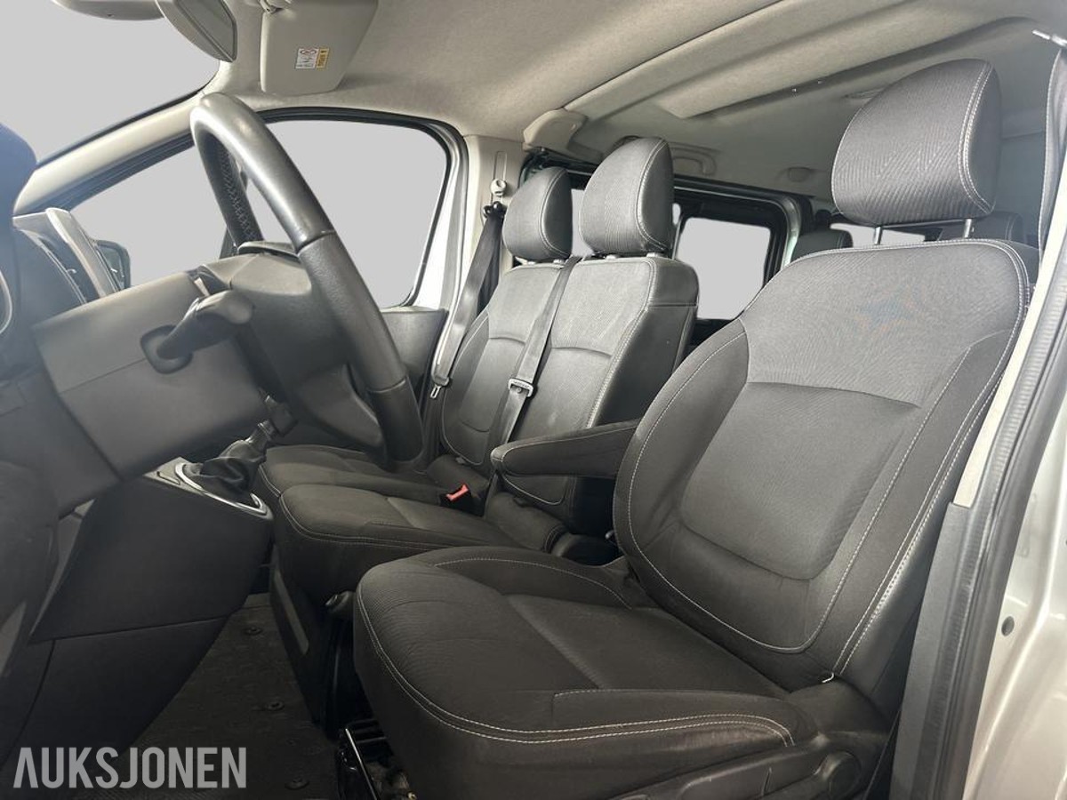 2021 RENAULT TRAFIC 2,0 DCI | 9-SETER HENGERFESTE RYGGEKAMERA CRUISECONTROL