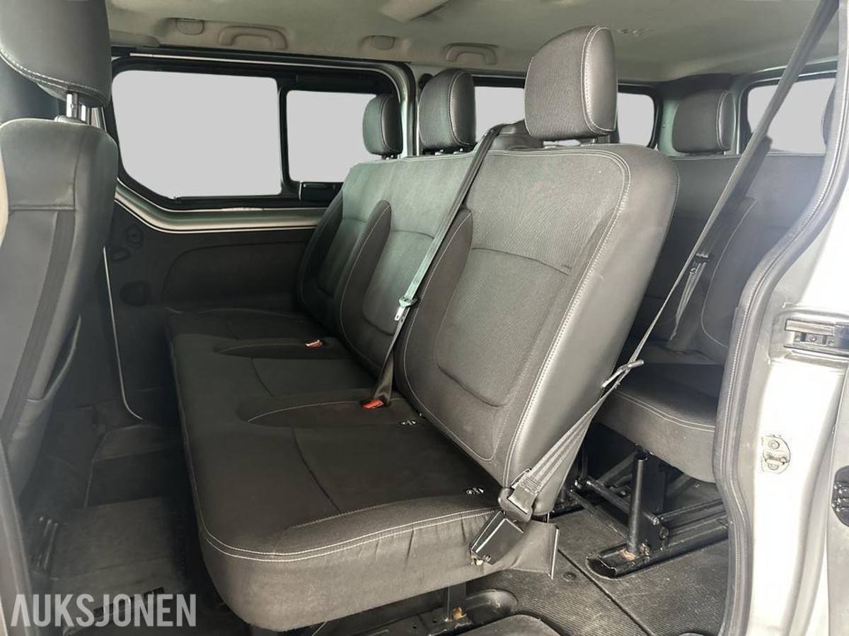 2021 RENAULT TRAFIC 2,0 DCI | 9-SETER HENGERFESTE RYGGEKAMERA CRUISECONTROL