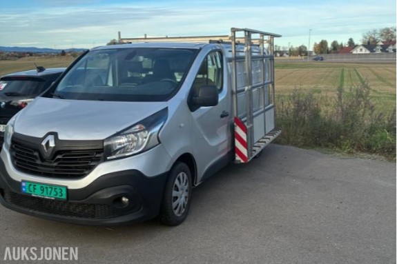 2018 Renault Trafic 1.6 Diesel 95hk med komplett glass- og takstativ og verksted innredning