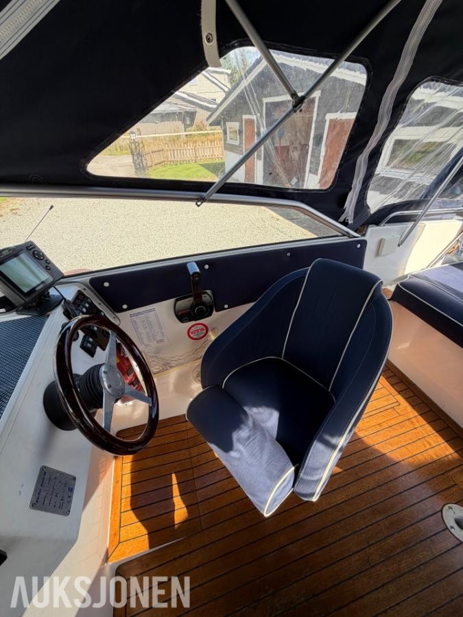 2002 Nor-Dan 610 båt – 21 fot – MerCruiser 1.7 Diesel – Henger