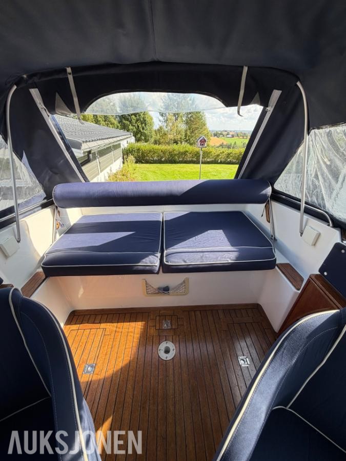 2002 Nor-Dan 610 båt – 21 fot – MerCruiser 1.7 Diesel – Henger