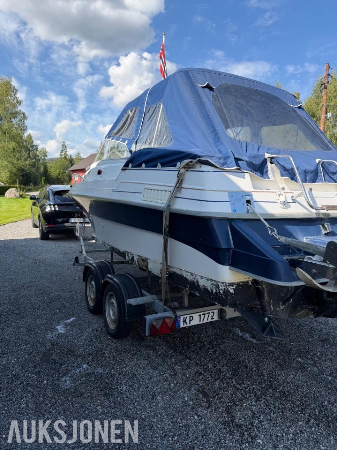 2002 Nor-Dan 610 båt – 21 fot – MerCruiser 1.7 Diesel – Henger
