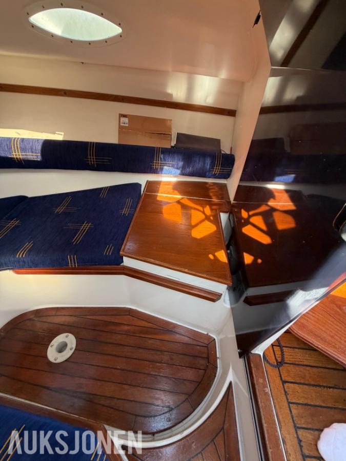 2002 Nor-Dan 610 båt – 21 fot – MerCruiser 1.7 Diesel – Henger