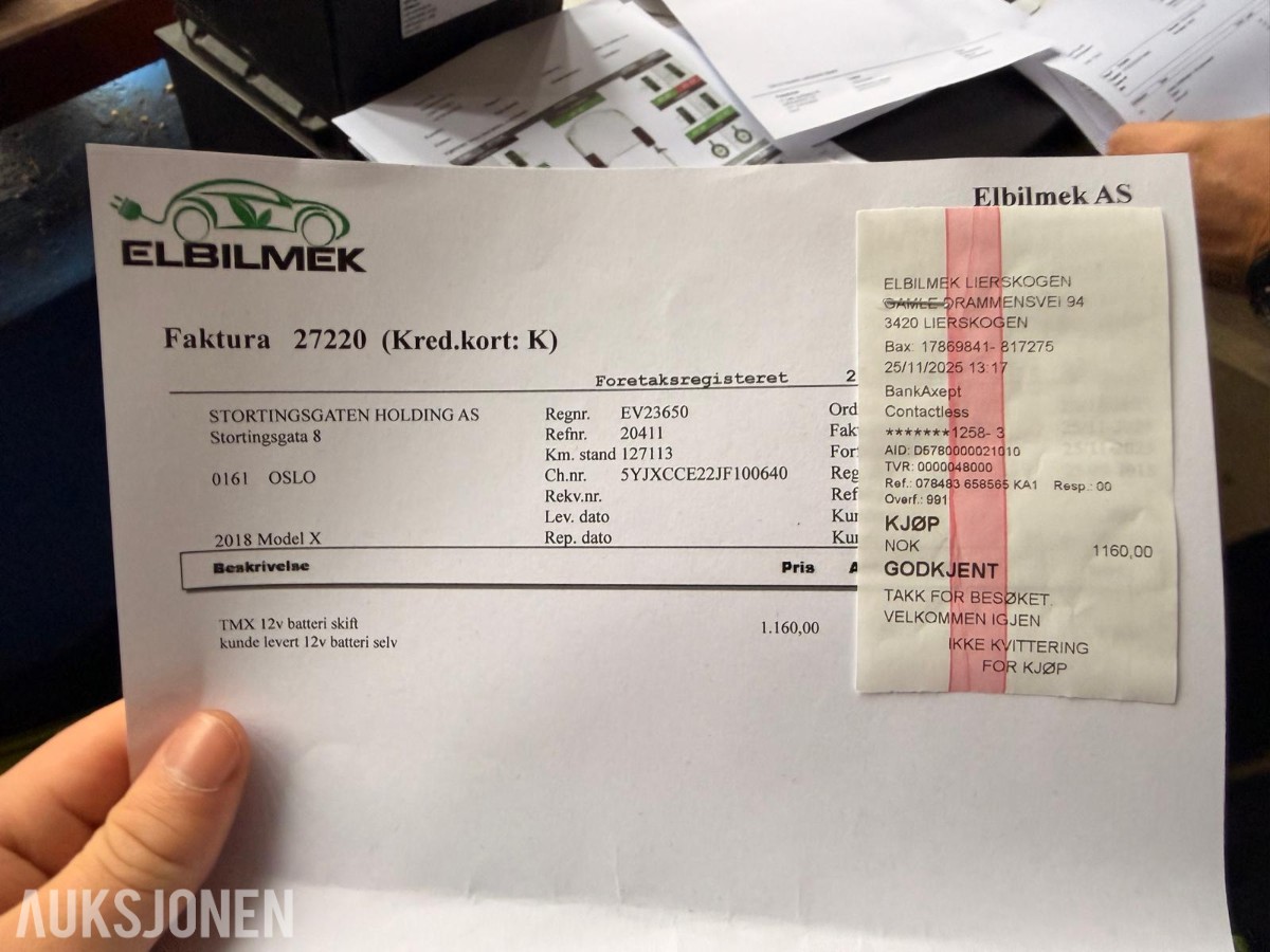 2018 Tesla Model X 75D 5-seter 131 942 km
