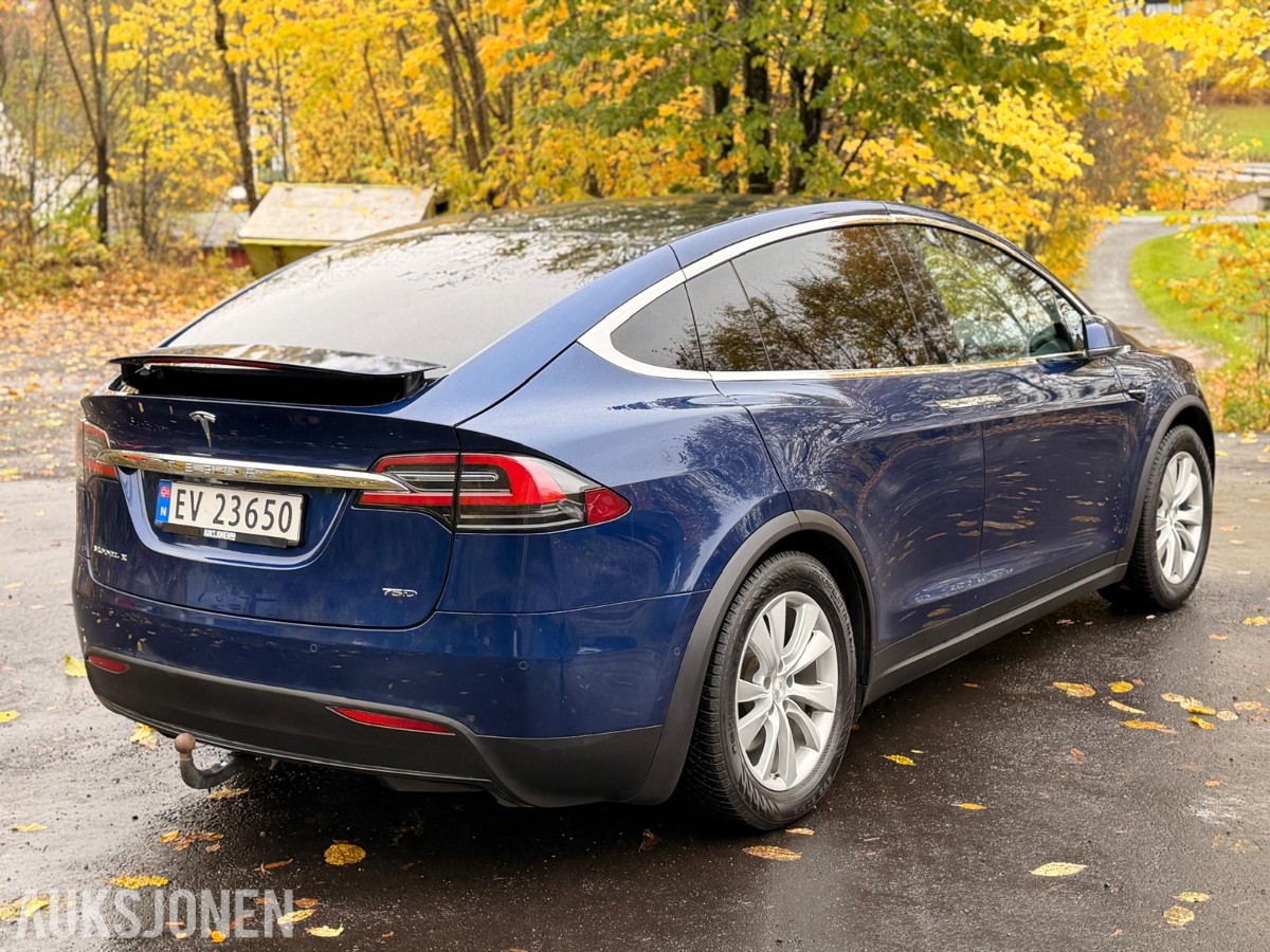 2018 Tesla Model X 75D 5-seter 131 942 km