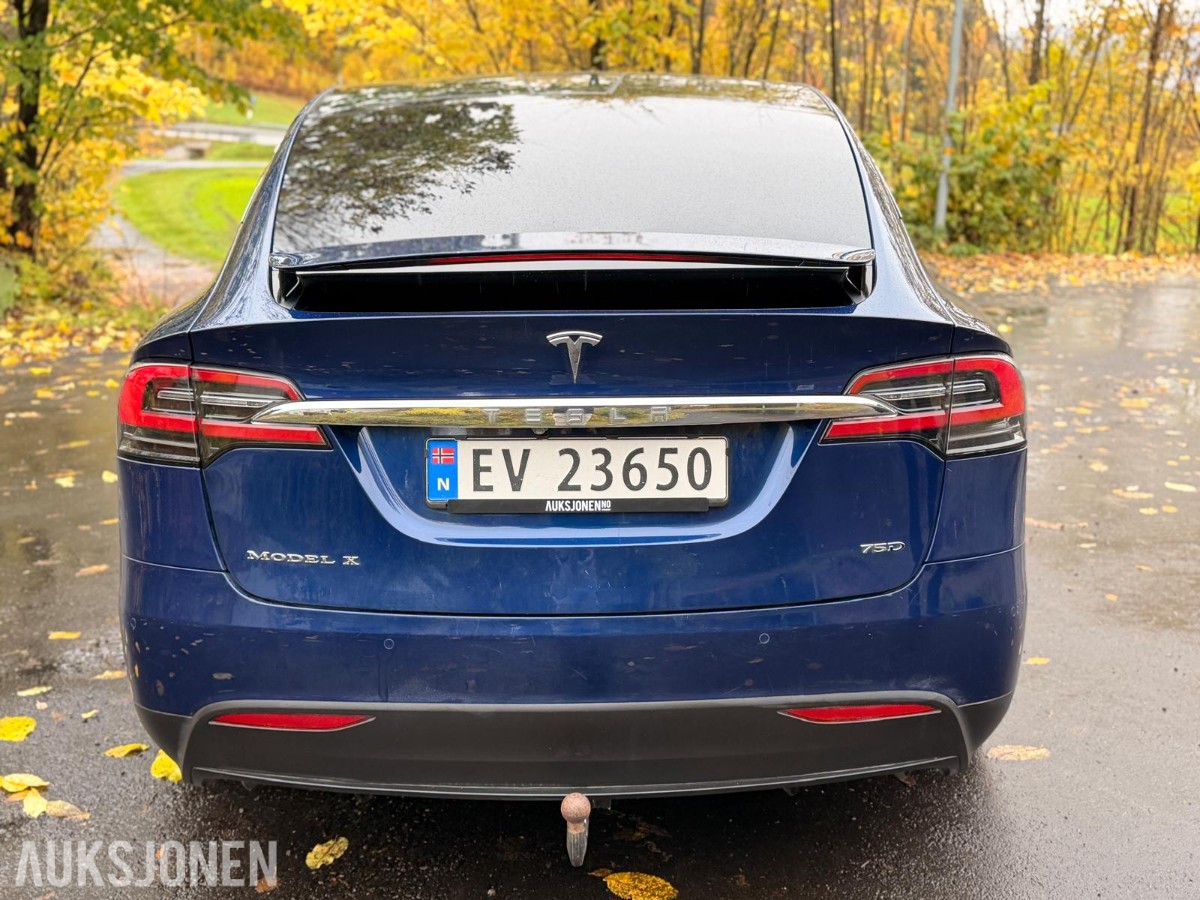 2018 Tesla Model X 75D 5-seter 131 942 km