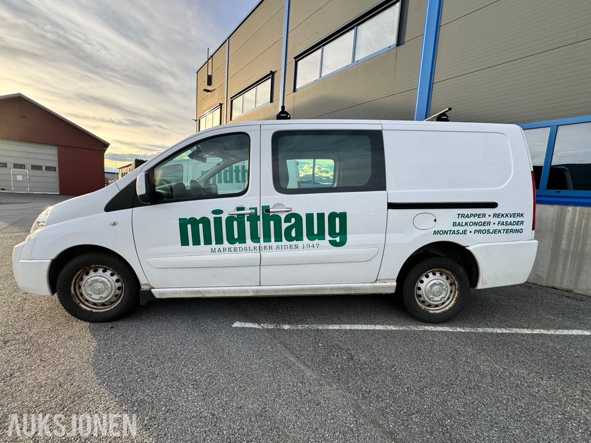 2016 Toyota PROACE 2.0 D 128HK LANG 3 SETER CRUISE SKYVEDØRER