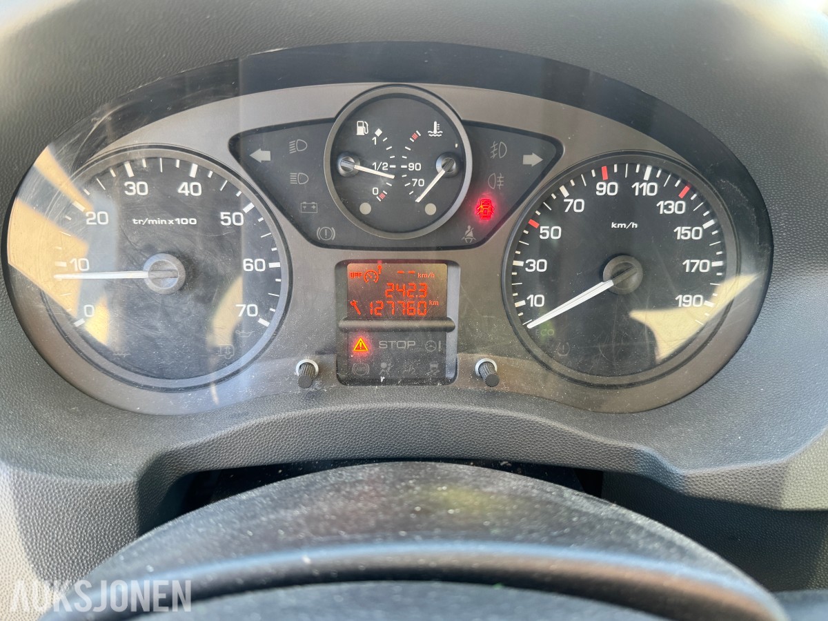 2016 Toyota PROACE 2.0 D 128HK LANG 3 SETER CRUISE SKYVEDØRER