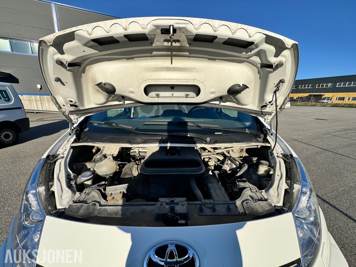 2016 Toyota PROACE 2.0 D 128HK LANG 3 SETER CRUISE SKYVEDØRER