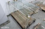 8 stk Glassbord med gullfargede detaljer