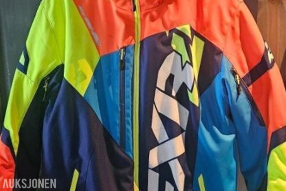 Snøscooterjakker, 5 stykk hvorav 2 nye - FXR, Ski-Doo og Scott