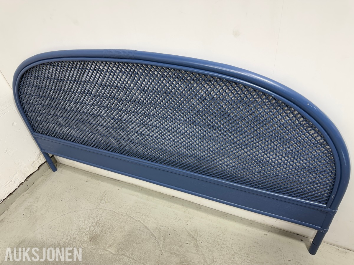 IKEA seng med flettet gavl og SULTAN GRYNING madrass