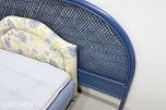 IKEA seng med flettet gavl og SULTAN GRYNING madrass
