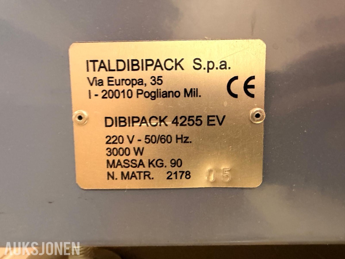 Italdibipack Dibipack 4255 Evolution krympepakkemaskin - reparasjonsobjekt
