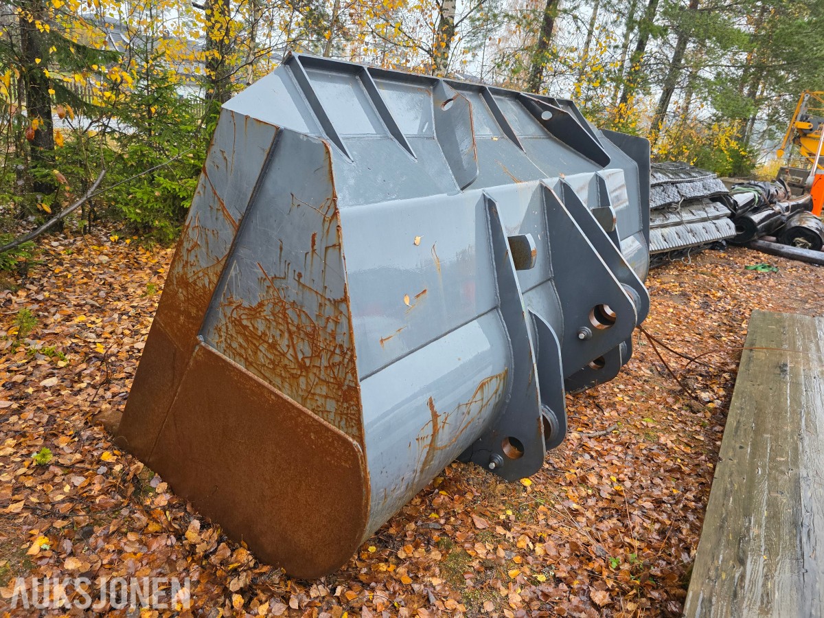 Hjullasterskuffe/ Bergskuffe stor kraftig