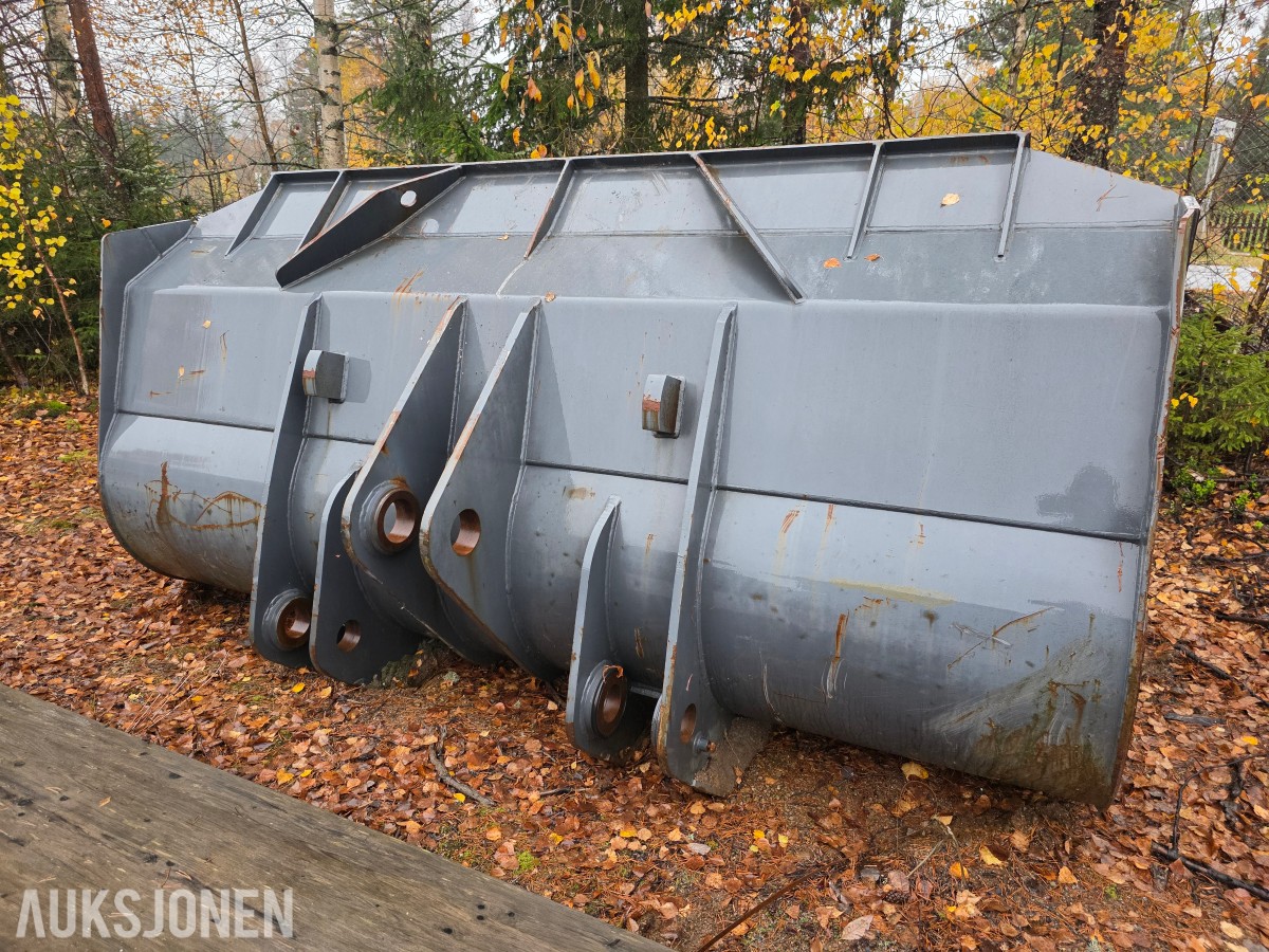 Hjullasterskuffe/ Bergskuffe stor kraftig