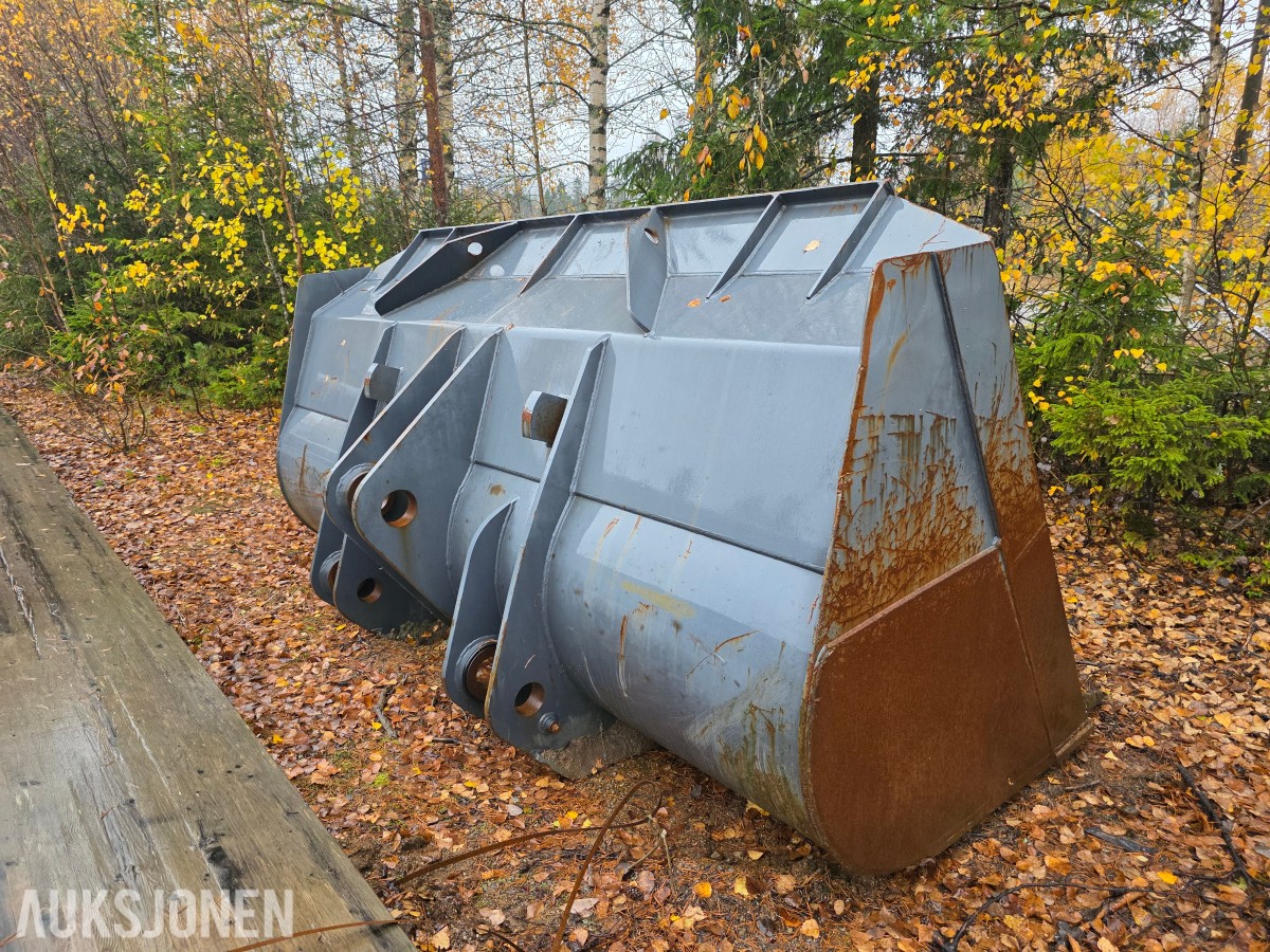 Hjullasterskuffe/ Bergskuffe stor kraftig