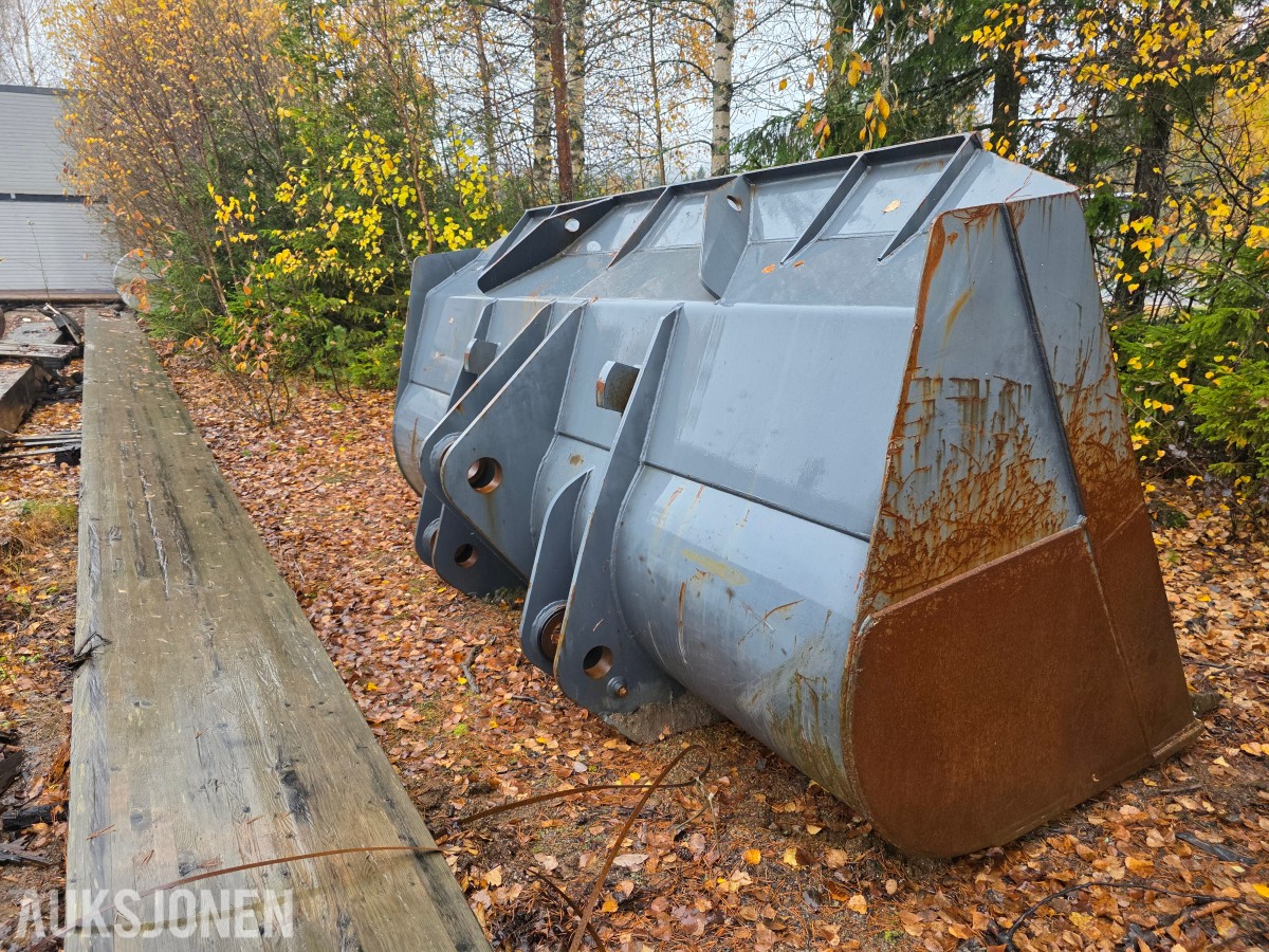 Hjullasterskuffe/ Bergskuffe stor kraftig