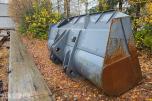 Hjullasterskuffe/ Bergskuffe stor kraftig