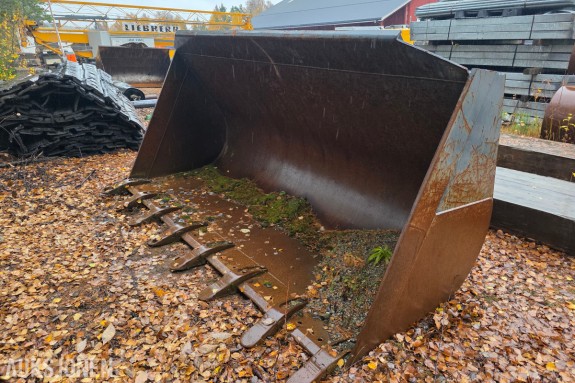 Hjullasterskuffe/ Bergskuffe stor kraftig