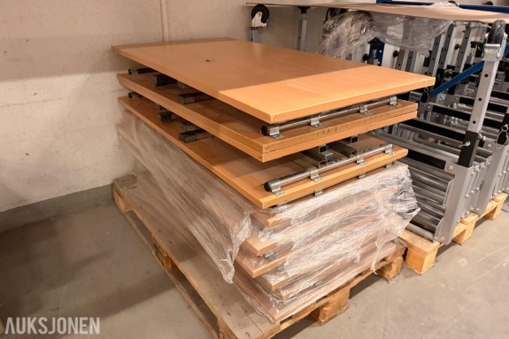10 stk. sammenleggbare bord