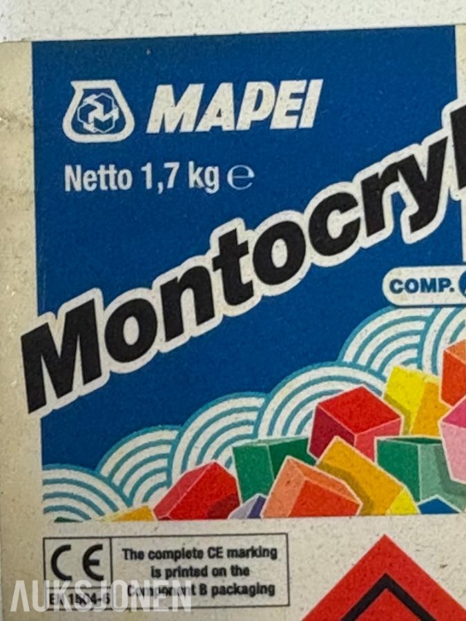 2024 Montocryl Mapei - parti med mørtel
