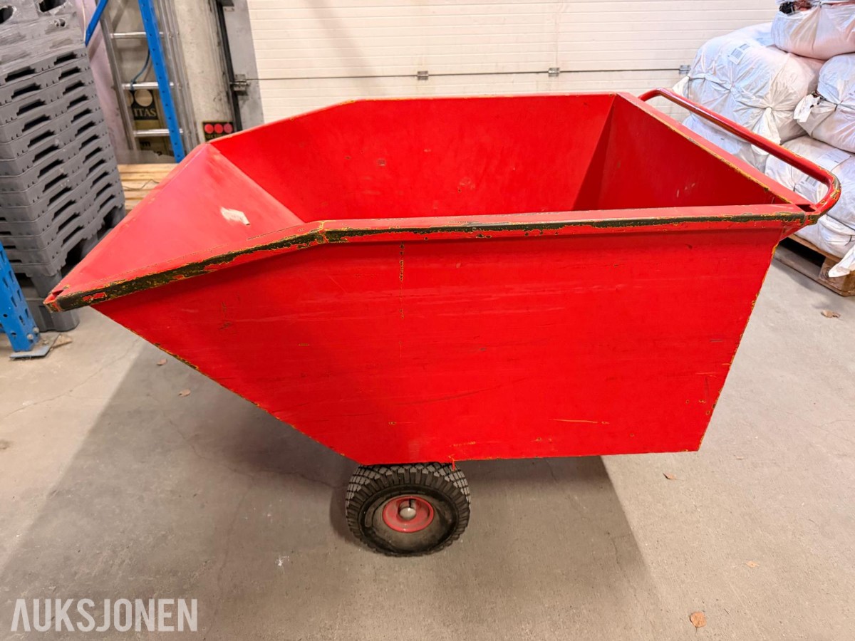 Materialvogn for papp