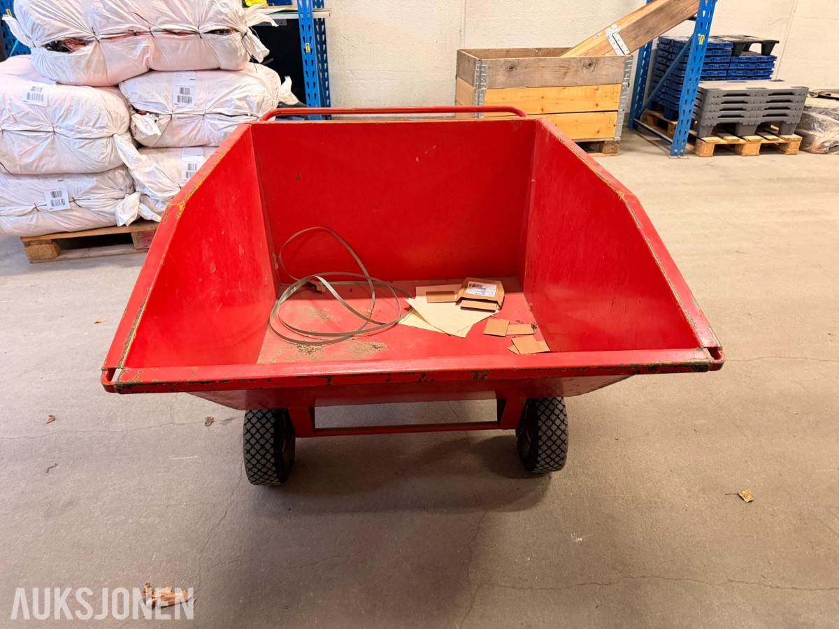 Materialvogn for papp