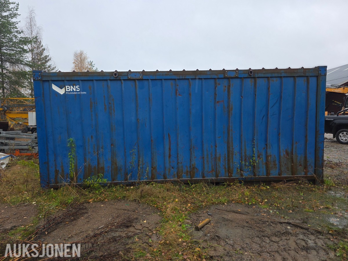 Gangcontainer/tunnel 6 meter kraftig stålkontruksjon 2 stk