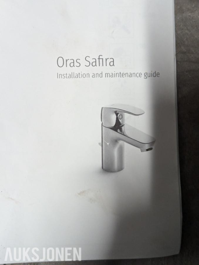 2 stk. Oras blandebatterier – servant og kjøkken – krom