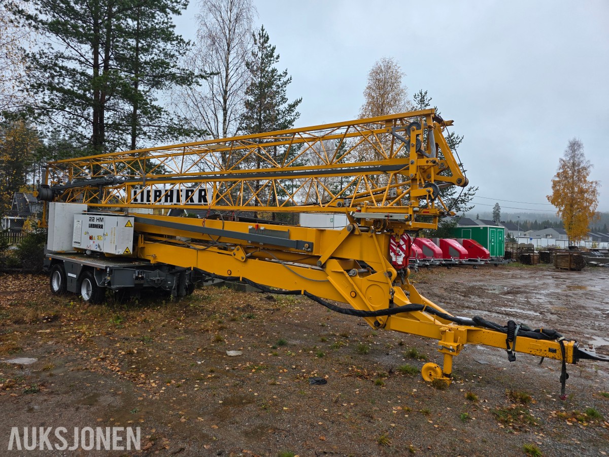 2019 Liebherr 22 HM tårnkran selvreisende