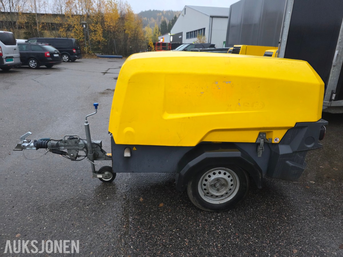 2016 Atlas Copco XAS 68 transportabel dieselkompressor