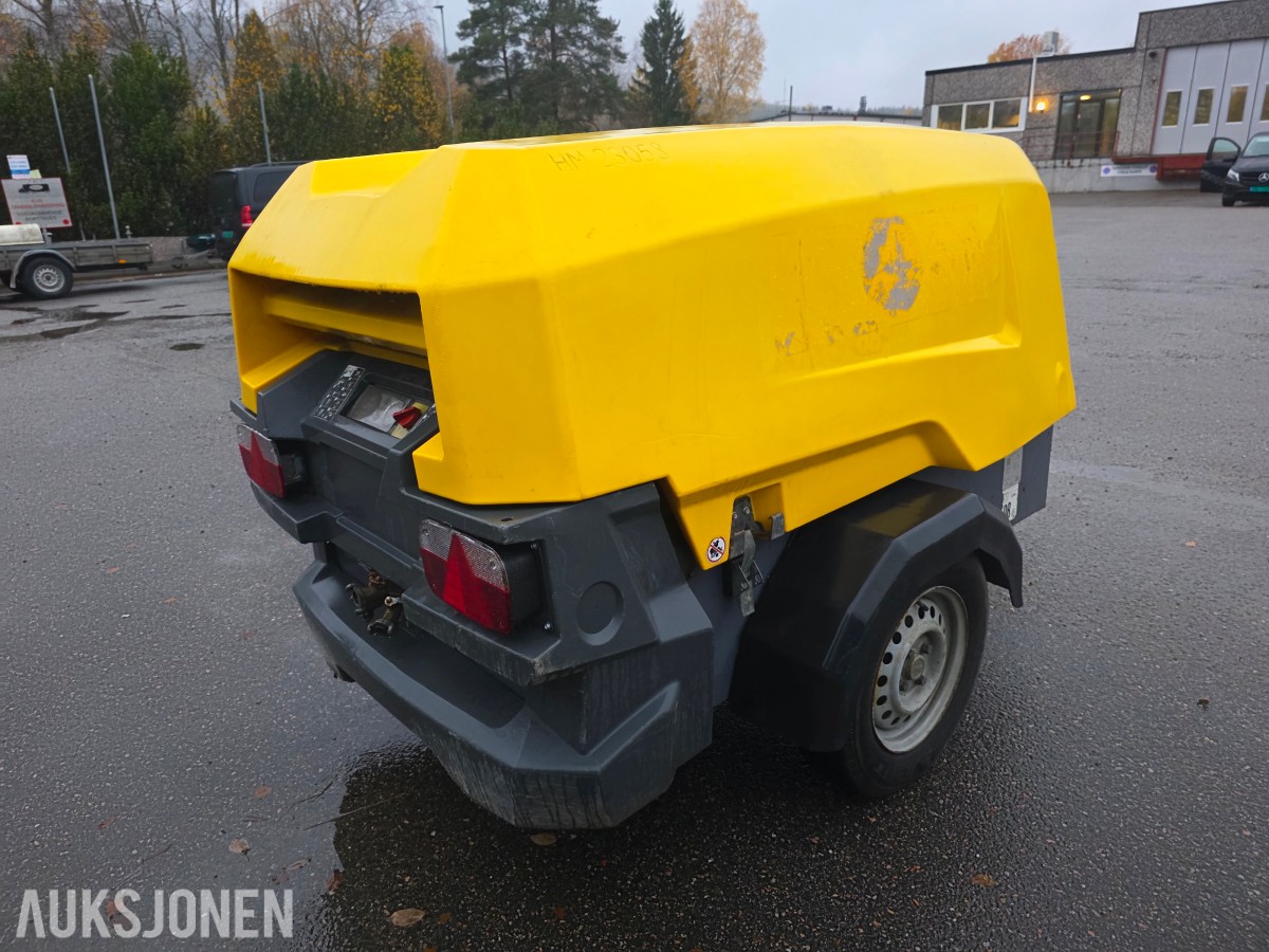 2016 Atlas Copco XAS 68 transportabel dieselkompressor