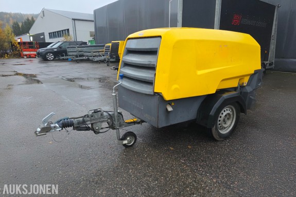 2016 Atlas Copco XAS 68 transportabel dieselkompressor