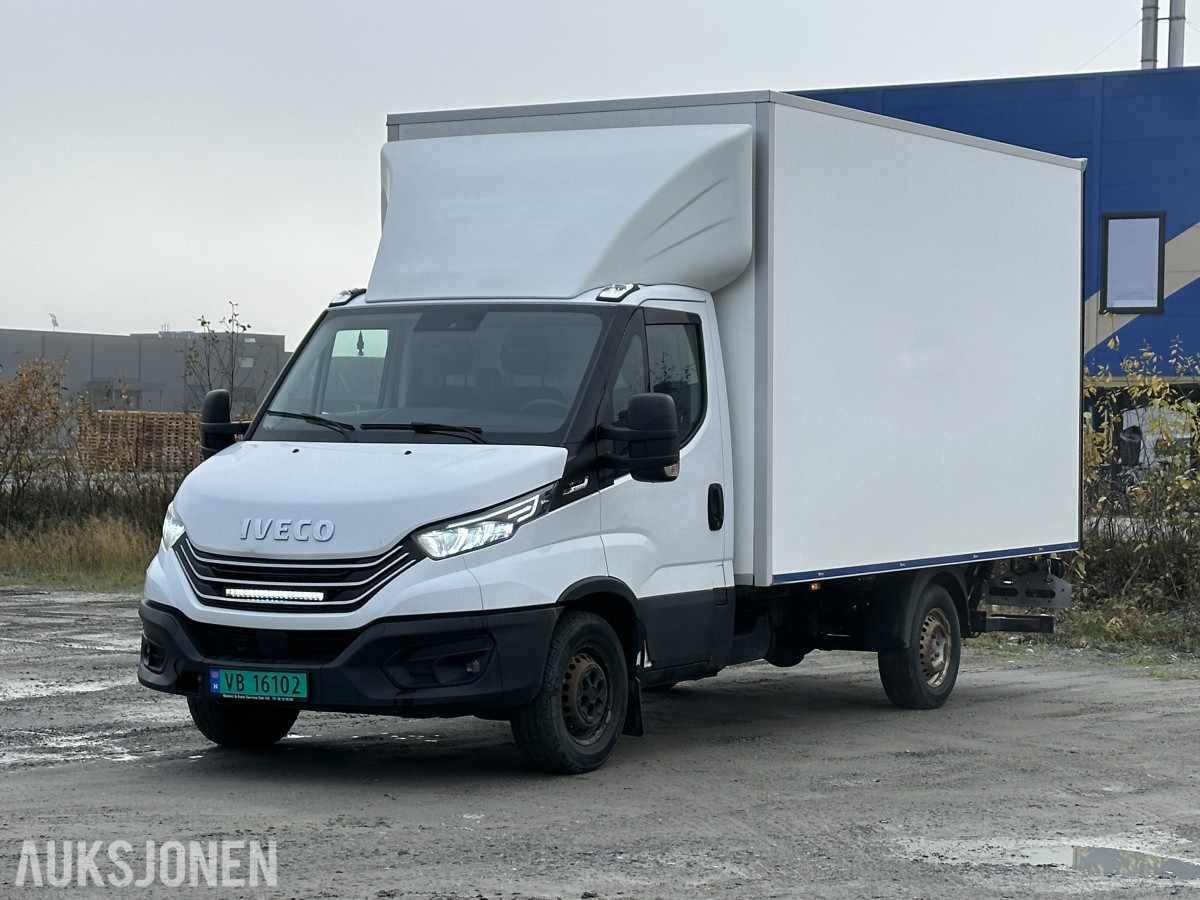 2022 Iveco Daily 35S16 skapbil | 8 paller | Zepro bakløfter